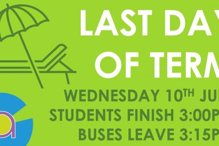 Last Day of Term – Wed 10th July 2024